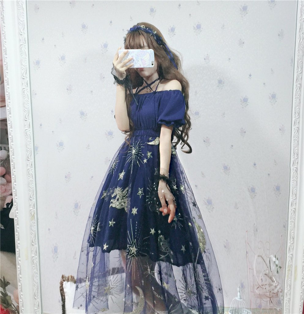 galaxy dress