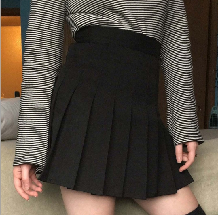 BLACK TENNIS SKIRT on Storenvy