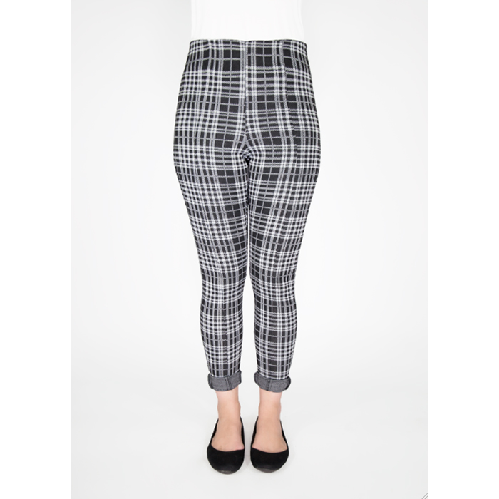plaid pixie pants