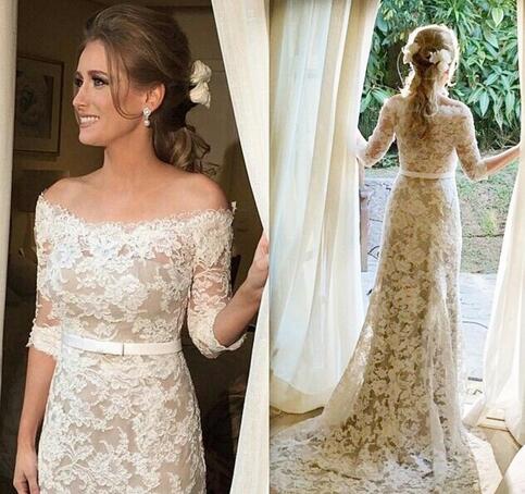 Garden Lace Wedding Dresses