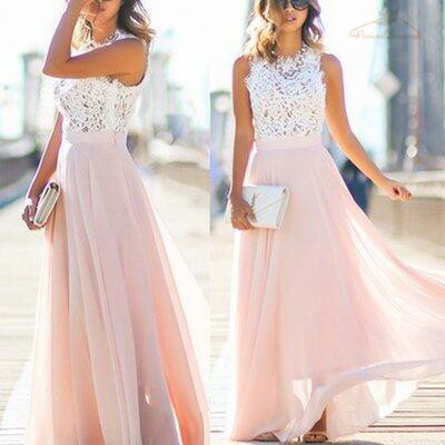 blush pink dress bridesmaid