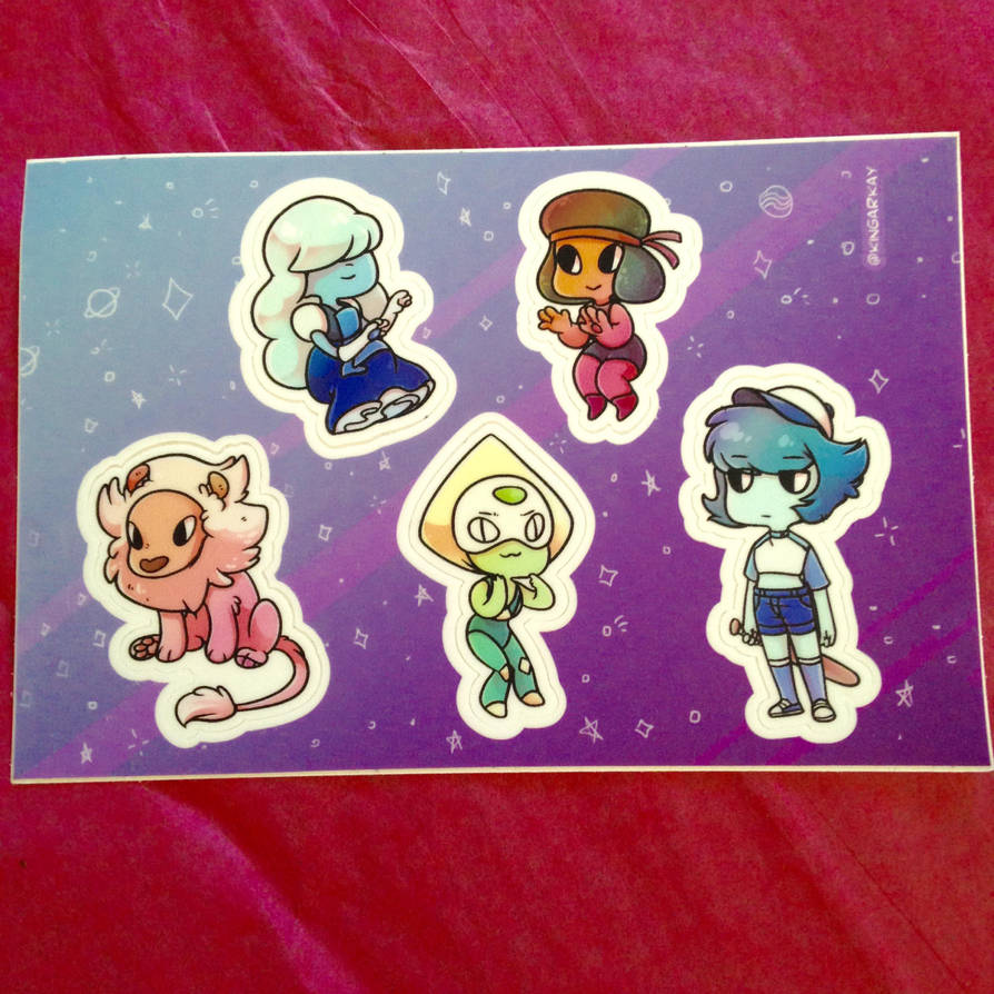 steven universe stickers on storenvy