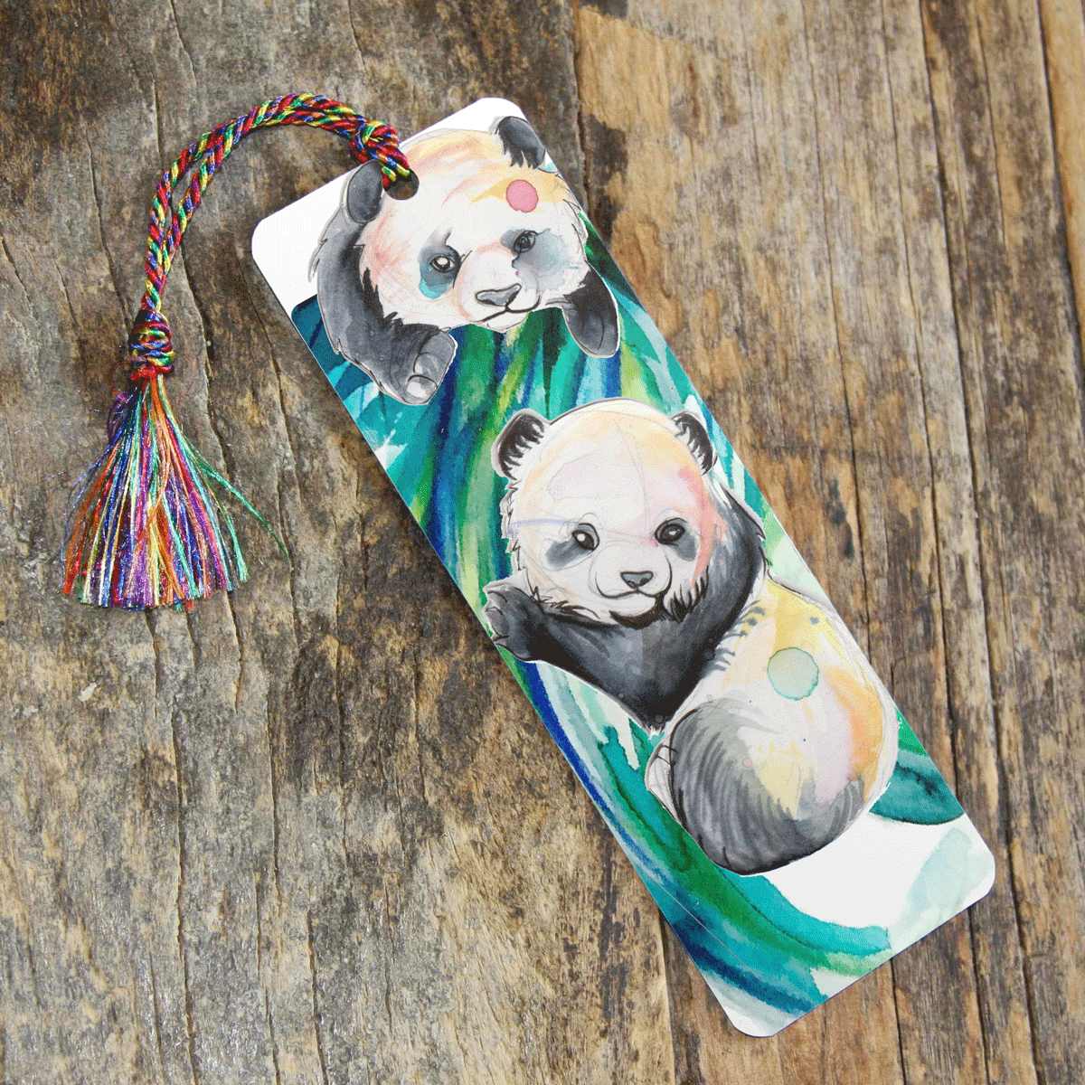 Panda Love Bookmark