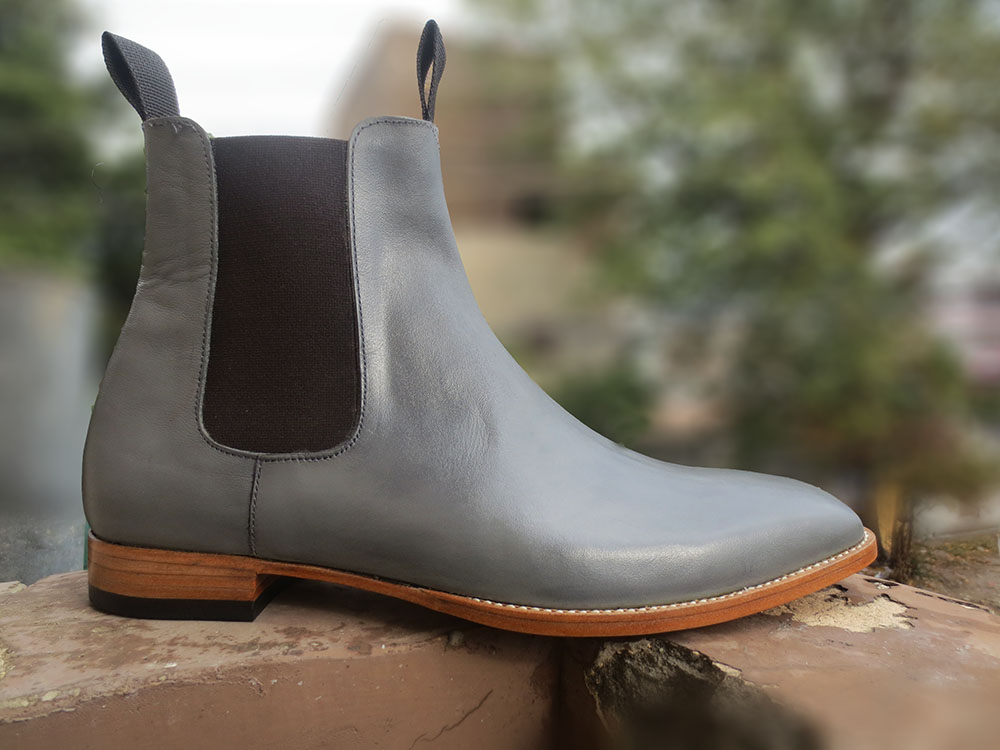 handmade leather boots mens
