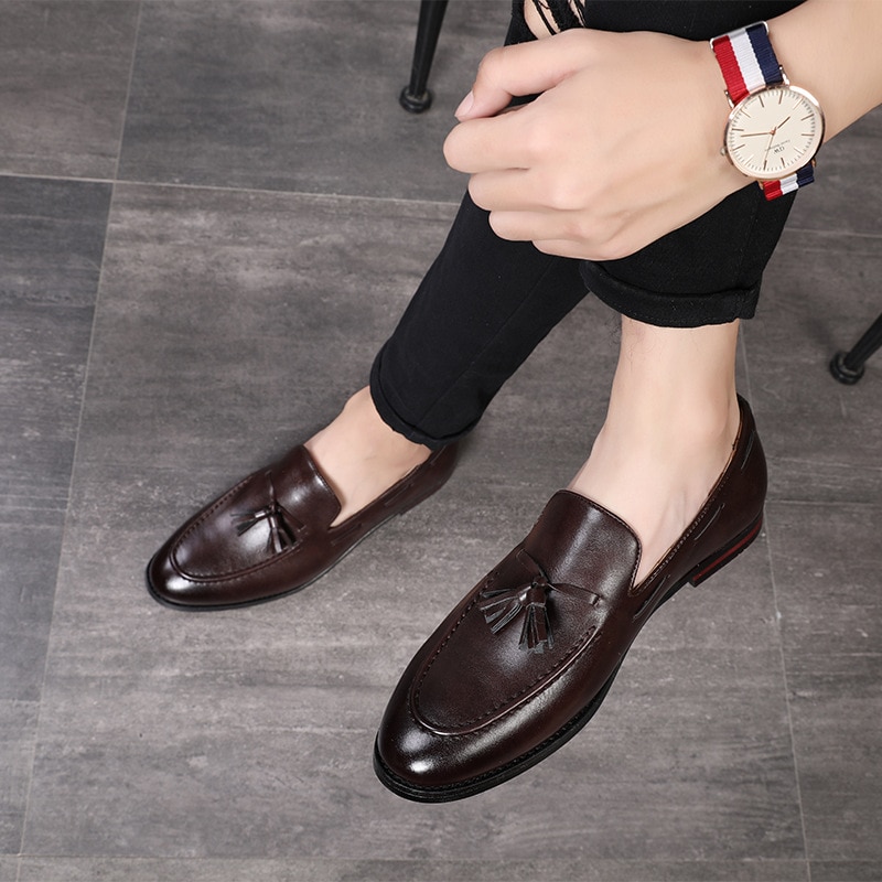 leather loafers for men