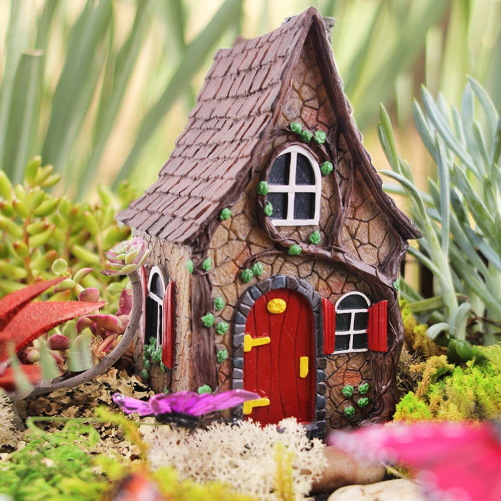 Fairy Garden House Fairy Cottage Fairy Terrariums Miniature
