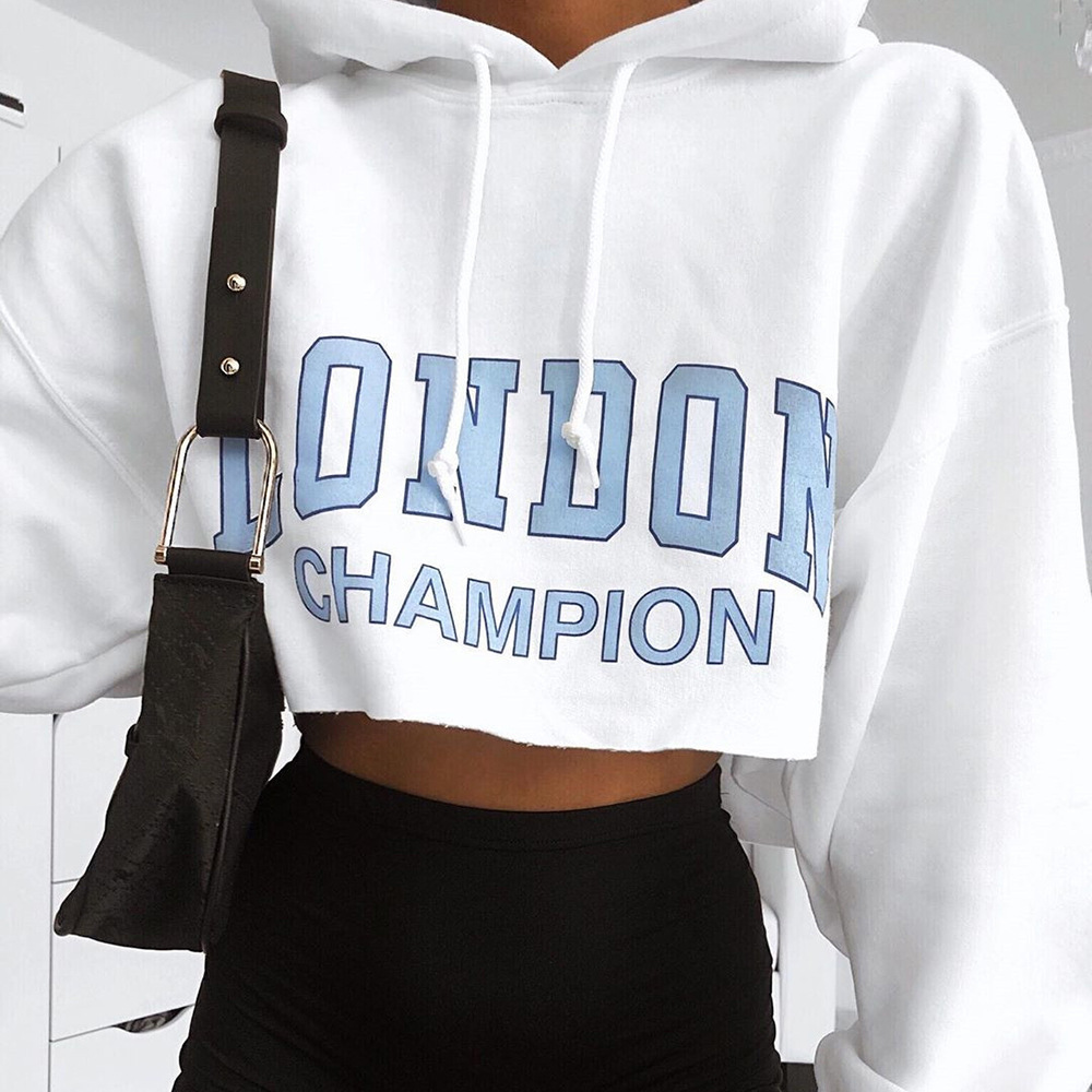 short sweatshirt