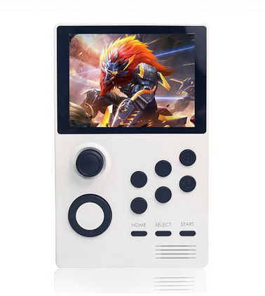 Naliovker A19 Box Android Supretro Console Gioco Portatile retr/ò Schermo IPS Integrato 3000 Giochi 30 Giochi 3D Blu