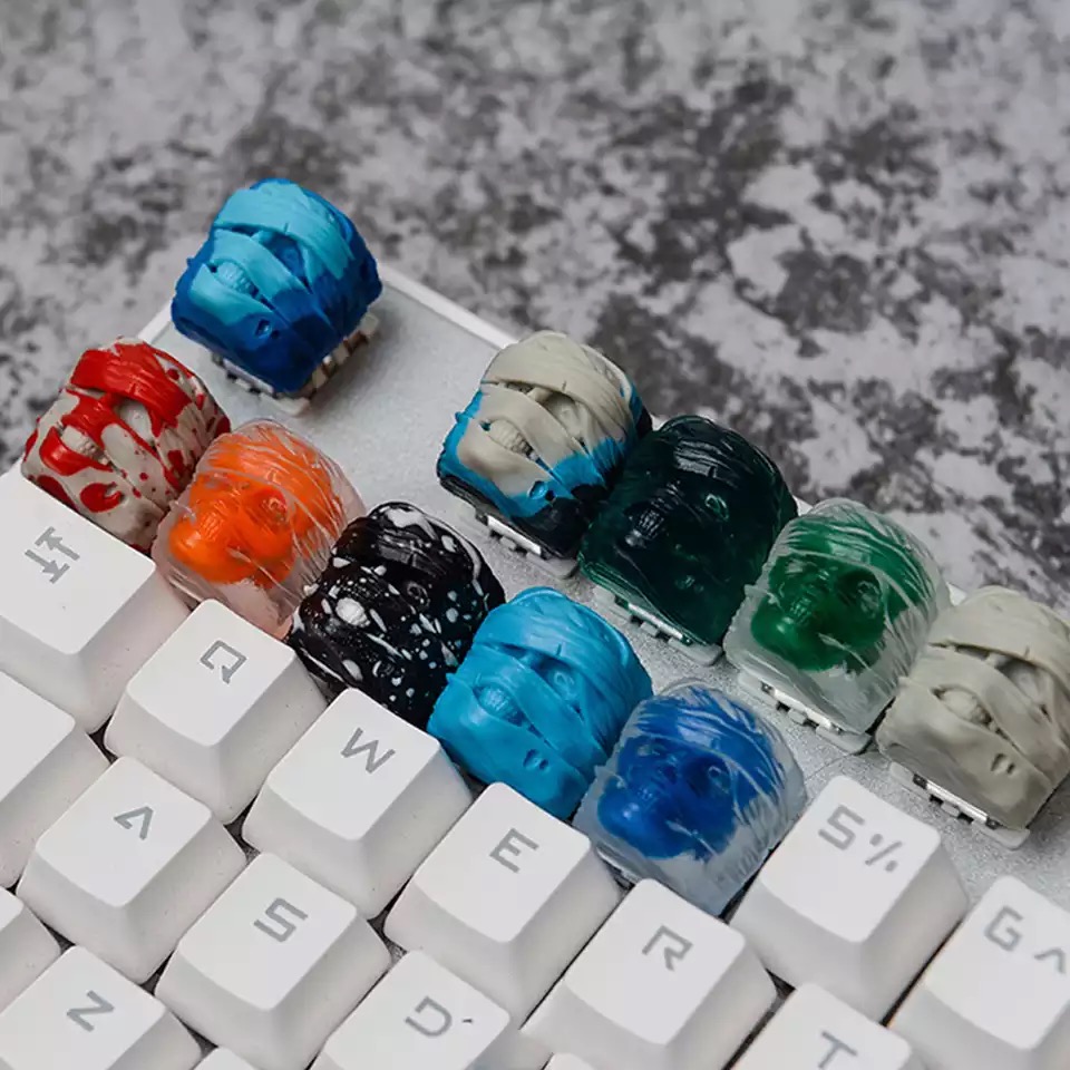 Mummy Keycap, Handmade Artisan Keycap, Cherry MX Keyboard or Similar